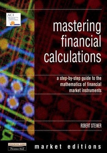 Tapa de Mastering financial calculations
