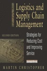 Tapa de Logistics and supply chain management