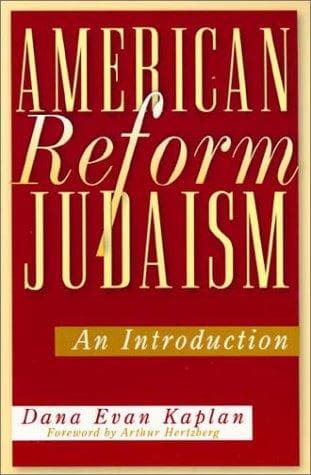 Tapa de American Reform Judaism