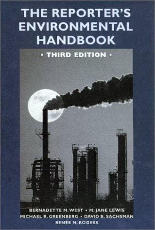 Tapa de Reporter's Environmental Handbook