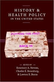 Tapa de History And Health Policy in the United States