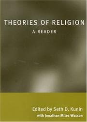Tapa de Theories of religion