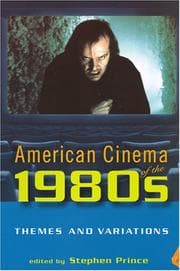 Tapa de American Cinema of the 1980s