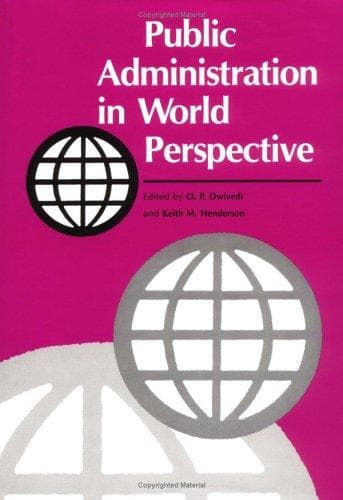 Tapa de Public administration in world perspective