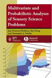 Tapa de Multivariate and probabilistic analyses of sensory science problems