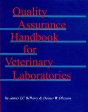 Tapa de Quality assurance handbook for veterinary laboratories
