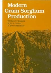 Tapa de Modern grain sorghum production