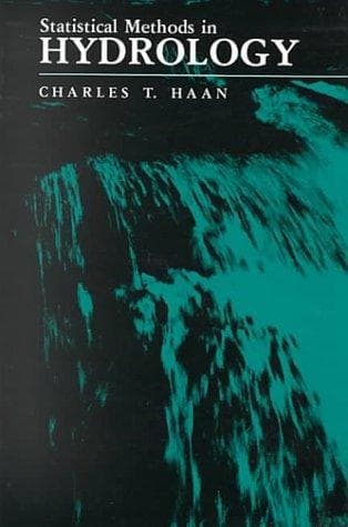 Tapa de Statistical methods in hydrology