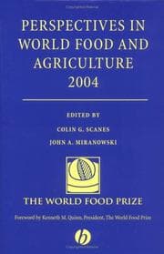 Tapa de Perspectives in world food and agriculture, 2004