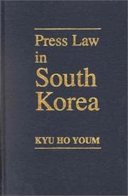Tapa de Press law in South Korea