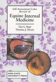 Tapa de Self-Assessment Color Review of Equine Internal Medicine