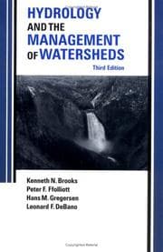 Tapa de Hydrology and the management of watersheds