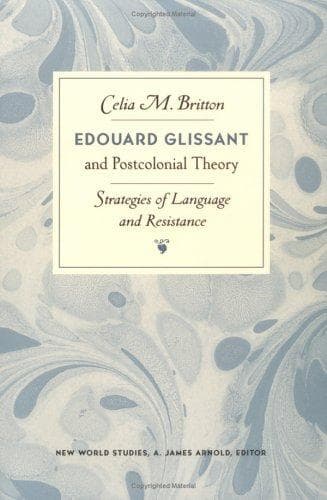 Tapa de Edouard Glissant and postcolonial theory