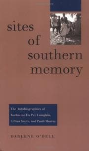 Tapa de Sites of southern memory