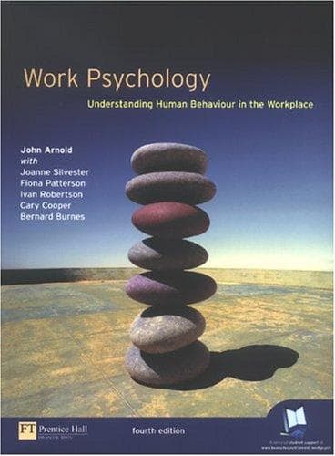 Tapa de Work Psychology