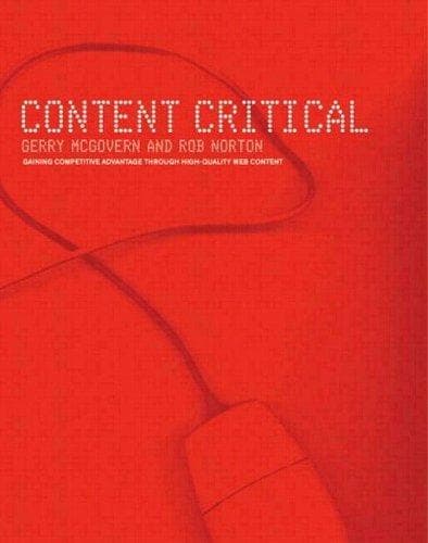 Tapa de Content Critical