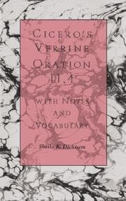 Tapa de Cicero's Verrine oration II.4