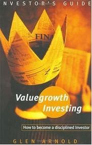 Tapa de Valuegrowth investing