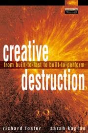 Tapa de Creative destruction