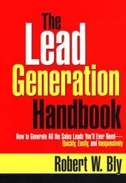 Tapa de The lead generation handbook