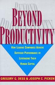 Tapa de Beyond productivity