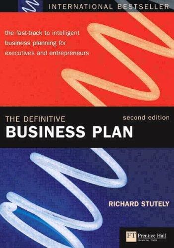Tapa de The Definitive Business Plan