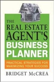Tapa de The Real Estate Agent's Business Planner