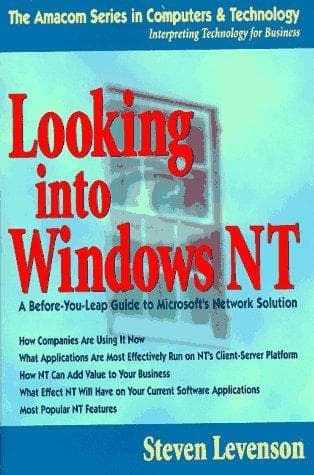 Tapa de Looking into Windows NT