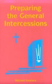 Tapa de Preparing the general intercessions