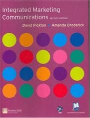 Tapa de Integrated marketing communications