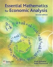 Tapa de Essential mathematics for economic analysis