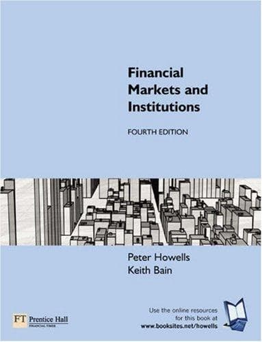 Tapa de Financial Markets and Institutions
