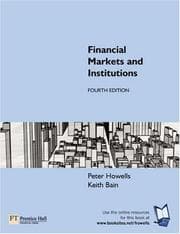 Tapa de Financial Markets and Institutions