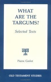 Tapa de What Are the Targums?