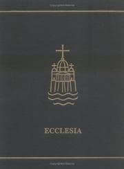 Tapa de Ecclesia