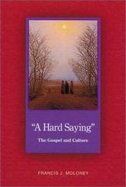 Tapa de "A hard saying"