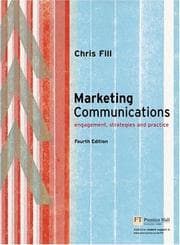 Tapa de Marketing communications