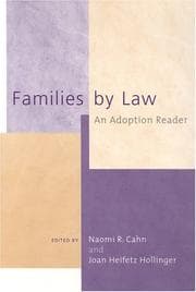 Tapa de Families by law