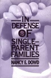 Tapa de In defense of single-parent families