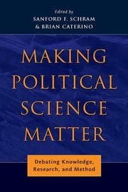 Tapa de Making Political Science Matter