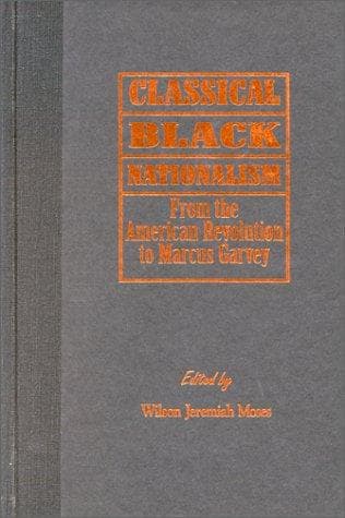 Tapa de Classical Black nationalism