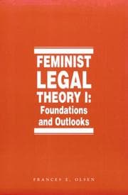 Tapa de Feminist Legal Theory