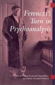 Tapa de Ferenczi's Turn in Psychoanalysis