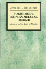 Tapa de Martin Buber's Social and Religious Thought