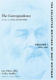 Tapa de The Correspondence: Volume I