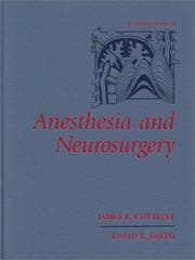Tapa de Anesthesia and neurosurgery