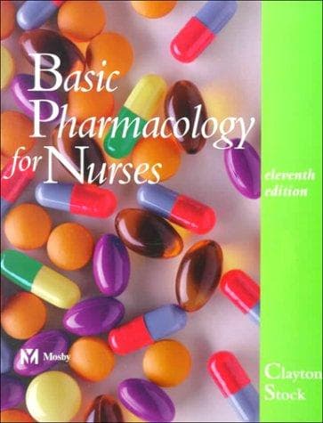 Tapa de Basic pharmacology for nurses