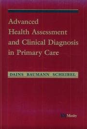 Tapa de Advanced health assessment and clinical diagnosis in primary care