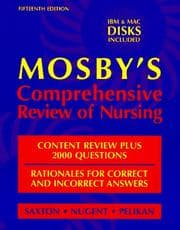 Tapa de Mosby's comprehensive review of nursing