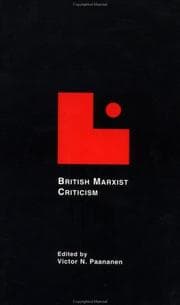 Tapa de British Marxist Criticism